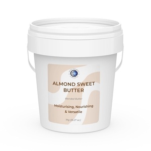 image:imageMystic Moments  Almond Blended Butter 1Kg  Natural Cosmetic Butters Vegan GMO Free  Prunus Amygdalus Dulcis Ideal for skincare and cosmetic formulations