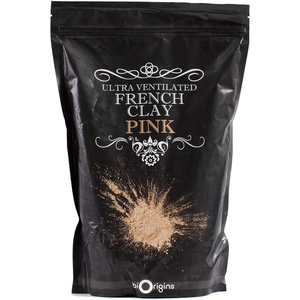 image:imageMystic Moments  Pink Ultra Ventilated French Natural Clay 100g  Pure amp Natural Vegan GMO Free  Ultrafine French Pink Clay for face masks body treatments and cosmetic formulations500G