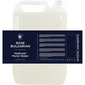 image:imageMystic Moments  Rose Bulgarian Natural Hydrosol Floral Water 5 litres  Perfect for Skin Face Body amp Homemade Beauty Products Vegan GMO Free