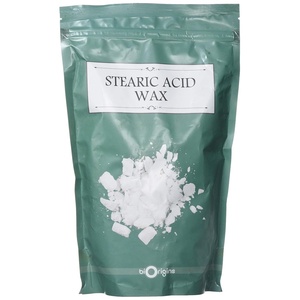 image:imageMystic Moments  Stearic Acid Cosmetic Wax  500g  Vegetable Derived Emulsifying Ingredient adds structure stability and texture to creams balms candles and cosmetics500G