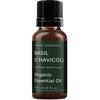 image:imageMystic Moments  Basil Chavicol Organic Essential Oil  10ml  100 Pure  Ocimum basilicum gives a strong warming herbal aroma for diffusers oil blends and fragrance formulations