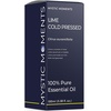 image:imageMystic Moments  Lime Cold Pressed Essential Oil  10ml  Citrus aurantifolia gives a zesty citrus fresh aroma for diffusers oil blends and fragrance formulations338 Fl Oz Pack of 1