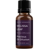 image:imageMystic Moments  Melissa Leaf Essential Oil Dilution 3 Jojoba Blend  10ml