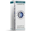 image:imageMystic Moments  Organic Safflower Carrier Oil  10ml  Cold pressed Carthamus tinctorius oil offers a light smooth carrier oil for skincare hair care and massage blends035 Fl Oz Pack of 1