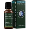 image:imageMystic Moments  Bergamot Organic Essential Oil  10ml  100 Pure  Citrus bergamia gives a fresh bright citrus aroma for diffusers oil blends and fragrance formulations034 Fl Oz Pack of 1
