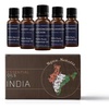 image:imageMystic Moments  Essential Oils of India Gift Starter Pack 5x10ml  Patchouli Sandalwood Ginger Black Pepper amp Jasmine