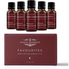 image:imageMystic Moments  Favourite Fragrant Oil Gift Starter Pack 5x10ml  Chocolate Coconut Rose Garden Sandalwood amp Vanilla