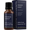 image:imageMystic Moments  Orange Sweet Essential Oil  10ml  Citrus sinensis gives a sweet citrus bright aroma for diffusers oil blends and fragrance formulations034 Fl Oz Pack of 1