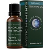 image:imageMystic Moments  Organic Australian Sandalwood Essential Oil  10ml  Santalum spicatum gives a warm woody aroma for diffusers oil blends and fragrance formulations034 Fl Oz Pack of 1