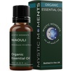 image:imageMystic Moments  Organic Niaouli Essential Oil  10ml  Melaleuca quinquenervia gives a sweet fresh camphoraceous aroma for diffusers oil blends and fragrance formulations033 Fl Oz Pack of 1