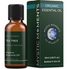 image:imageMystic Moments  Organic Tea Tree Essential Oil  10ml  Melaleuca alternifolia gives a fresh herbaceous aroma for diffusers oil blends and fragrance formulations169 Fl Oz Pack of 1