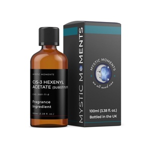 image:imageMystic Moments  CIS3 Hexenyl Acetate Substitute Oil  100ml  Fresh green floral aroma with lily nuances gives fragrance blends a leafy bright character