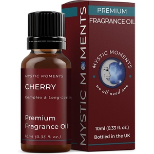 image:imageMystic Moments  Cherry Fragrance Oil  10ml  Cherry notes create a sweet juicy cherry scent for candles soaps wax melts and diffusers035 Fl Oz Pack of 1