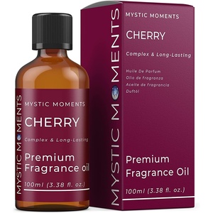 image:imageMystic Moments  Cherry Fragrance Oil  10ml  Cherry notes create a sweet juicy cherry scent for candles soaps wax melts and diffusers352 Fl Oz Pack of 1