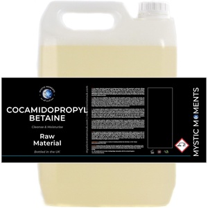 image:imageMystic Moments  Cocamidopropyl Betaine Liquid  5Kg  Mild Amphoteric Surfactant supports shampoo body wash cleanser and bubble bath formulations