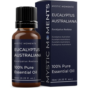 image:imageMystic Moments  Eucalyptus Australiana Essential Oil  10ml  Eucalyptus australiana gives a fresh clean amp camphoraceous aroma for diffusers oil blends and fragrance formulations034 Fl Oz Pack of 1