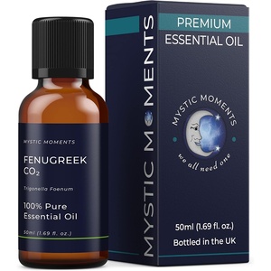 image:imageMystic Moments  Fenugreek CO Essential Oil  10ml  Trigonella foenumgraecum gives a sweet warm amp maplelike aroma for diffusers oil blends and fragrance formulations169 Fl Oz Pack of 1