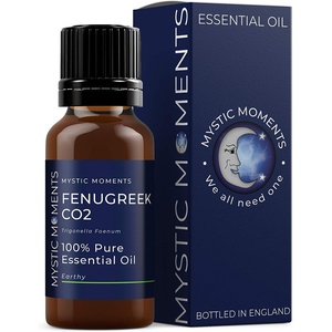 image:imageMystic Moments  Fenugreek CO Essential Oil  10ml  Trigonella foenumgraecum gives a sweet warm amp maplelike aroma for diffusers oil blends and fragrance formulations017 Fl Oz Pack of 1