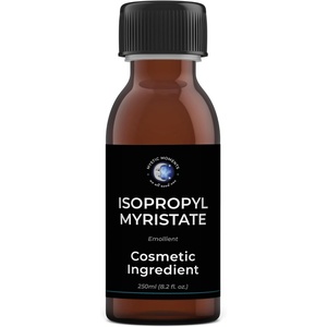 image:imageMystic Moments  Isopropyl Myristate Liquid  250ml  Emollient amp Solubiliser works as a solvent carrier or emollient in cosmetic and fragrance formulations