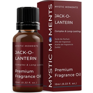 image:imageMystic Moments  Jack O Lantern Fragrance Oil  10ml  Jack O Lantern notes create a jack o lantern scent for candles soaps wax melts and diffusers10ml