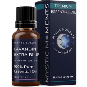 image:imageMystic Moments  Lavandin Extra Blue Essential Oil  10ml  100 Pure  Lavandula hybrida gives a strong floral lavender aroma for diffusers oil blends and fragrance formulations034 Fl Oz Pack of 1