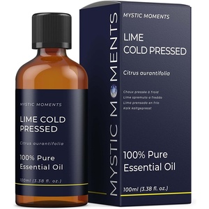 image:imageMystic Moments  Lime Cold Pressed Essential Oil  10ml  Citrus aurantifolia gives a zesty citrus fresh aroma for diffusers oil blends and fragrance formulations338 Fl Oz Pack of 1