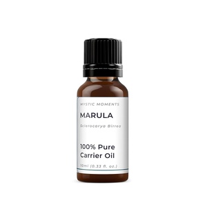 image:imageMystic Moments  Marula Carrier Oil  10ml  Sclerocarya birrea oil gives a lightweight skin and hair feel for massage and cosmetic blends