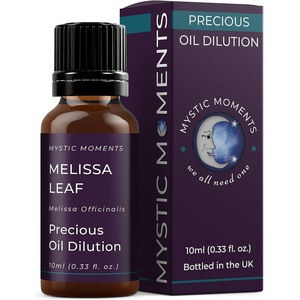 image:imageMystic Moments  Melissa Leaf Essential Oil Dilution 3 Jojoba Blend  10ml