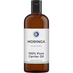 image:imageMystic Moments  Moringa Drumstick Carrier Oil  10ml  Moringa oleifera oil gives a lightweight skin and hair feel for massage and cosmetic blends176 Fl Oz Pack of 2