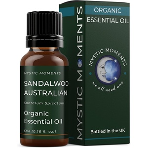 image:imageMystic Moments  Organic Australian Sandalwood Essential Oil  10ml  Santalum spicatum gives a warm woody aroma for diffusers oil blends and fragrance formulations017 Fl Oz Pack of 1