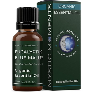 image:imageMystic Moments  Organic Eucalyptus Blue Mallee Essential Oil  10ml  Eucalyptus polybractea gives an intense fresh aroma for diffusers oil blends and fragrance formulations033 Fl Oz Pack of 1
