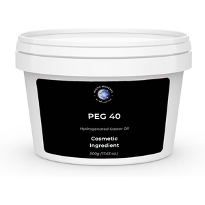 image:imageMystic Moments  PEG40 Hydrogenated Castor Oil  500g  Nonionic solubiliser for incorporating essential oils and fragrances into waterbased cosmetic formulations