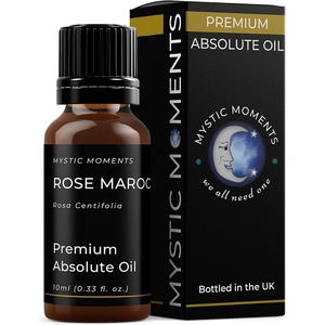 image:imageMystic Moments  Rose Maroc Absolute Oil  10ml  Rosa centifolia flower absolute with a rich floral aroma for perfumery skincare blends and home fragrance033 Fl Oz Pack of 1