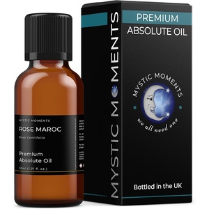 image:imageMystic Moments  Rose Maroc Absolute Oil  10ml  Rosa centifolia flower absolute with a rich floral aroma for perfumery skincare blends and home fragrance101 Fl Oz Pack of 1