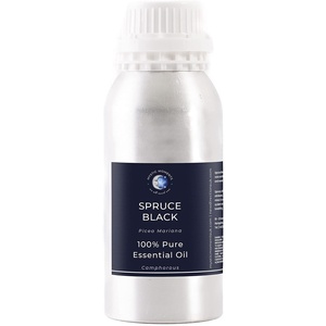 image:imageMystic Moments  Spruce Black Essential Oil  10ml  Picea mariana gives a fresh woody forest aroma for diffusers oil blends and fragrance formulations1691 Fl Oz Pack of 1