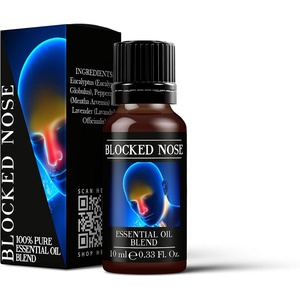image:imageMystix London  Blocked Nose Essential Oil Blend  10ml  Eucalyptus and minty oils create a fresh crisp aroma with cooling herbal notes033 Fl Oz Pack of 1