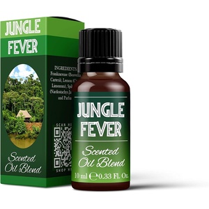 image:imageMystix London  Jungle Fever Scented Oil Blend  10ml  Frankincense lemon and spikenard create an exotic aroma with fruity floral and resinous notes033 Fl Oz Pack of 1