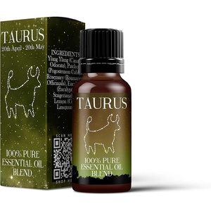 image:imageMystix London  Taurus Zodiac Essential Oil Blend  10ml  Fresh citrus and earthy notes create a grounded zodiac blend aroma with bright zest and warm depth10ml