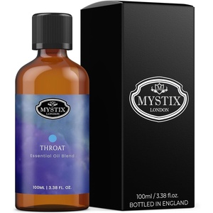 image:imageMystix London  Throat Chakra  Pure amp Natural Essential Oil Blend 10ml  for Diffusers Aromatherapy amp Massage Blends  Perfect as a Gift  Vegan GMO Free338 Fl Oz Pack of 1
