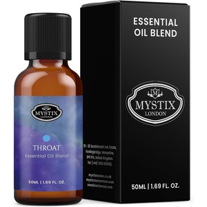 image:imageMystix London  Throat Chakra  Pure amp Natural Essential Oil Blend 10ml  for Diffusers Aromatherapy amp Massage Blends  Perfect as a Gift  Vegan GMO Free169 Fl Oz Pack of 1