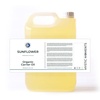 image:imageMystic Moments  Organic Sunflower Carrier Oil  5 Litres  Helianthus annuus seed oil for massage skincare haircare and essential oil blending