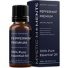 image:imageMystic Moments  Peppermint Essential Oil  100ml  Mentha piperita gives a fresh cooling mint aroma for diffusers oil blends and fragrance formulations034 Fl Oz Pack of 1