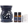 image:imageMystic Moments Patchouli and Jasmine Oil Burner Gift Set