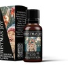 image:imageMystix London  Christmas Joy Essential Oil Blend  10ml  Orange lemon cinnamon and pine create a bright festive aroma with citrus and woodland notes