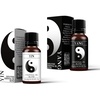 image:imageMystix London  Yin amp Yang Essential Oil Blend Twin Pack  2x10ml  Paired Yin and Yang blends offer contrasting citrusherbal and warm spicy profiles for fragrance layering