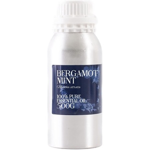 image:imageMystic Moments  Bergamot Mint Essential Oil  50ml  Mentha citrata gives a bright citrus softly floral aroma for diffusers oil blends and fragrance formulations500g