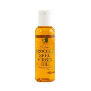 image:imageMystic Moments  Broccoli Seed Virgin Organic Carrier Oil  125ml  Cold pressed Brassica oleracea italica seed oil for skincare haircare and cosmetic formulations
