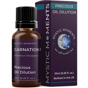 image:imageMystic Moments  Carnation Absolute Oil Dilution in Jojoba  10ml  Dianthus caryophyllus diluted in jojoba oil with creating elegant and comforting atmosphere ideal for aroma10ml