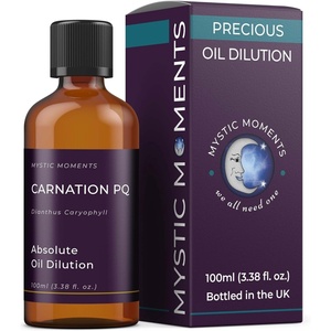 image:imageMystic Moments  Carnation Absolute Oil Dilution in Jojoba  10ml  Dianthus caryophyllus diluted in jojoba oil with creating elegant and comforting atmosphere ideal for aroma100ml