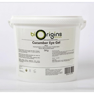 image:imageMystic Moments  Cucumber Hyaluronic Eye Gel Base  5Kg  Theobroma Grandiflorum Ideal for skincare and cosmetic formulations